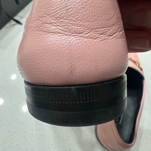 Gucci Women’s Leather Horsebit Loafer 37 Perfect Pink - Picture 7 of 16